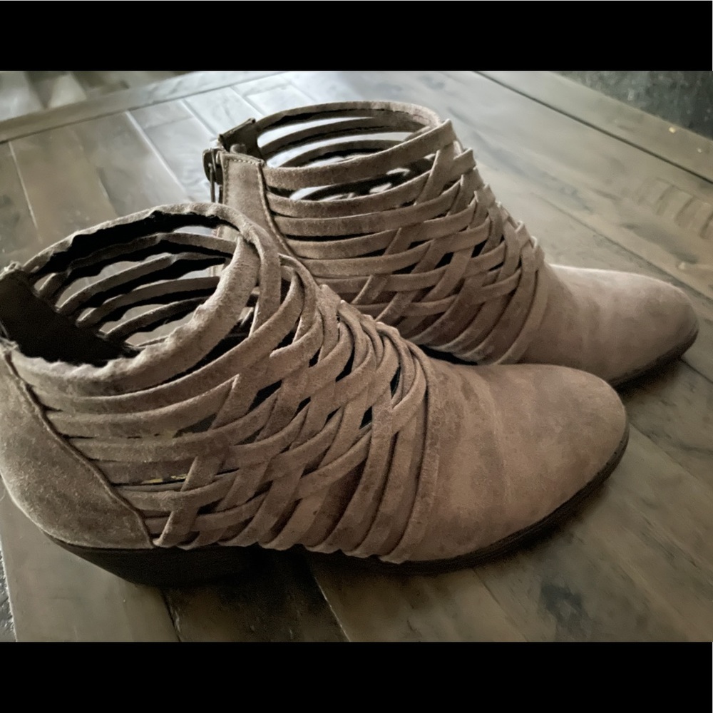 Fergalicious brown ankle boots